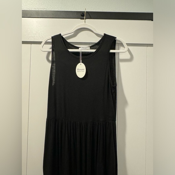 Sleeveless casual maxi with pockets - Picture 8 of 8